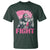 Funny Bigfoot Breast Cancer Awareness T Shirt Fight Pink Ribbon - Wonder Print Shop