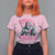 Funny Bigfoot Breast Cancer Awareness T Shirt For Women Fight Pink Ribbon - Wonder Print Shop