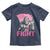 Funny Bigfoot Breast Cancer Awareness Toddler T Shirt Fight Pink Ribbon - Wonder Print Shop