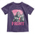 Funny Bigfoot Breast Cancer Awareness Toddler T Shirt Fight Pink Ribbon - Wonder Print Shop