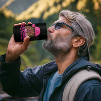 In October We Wear Pink 4 in 1 Can Cooler Tumbler Black Women Breast Cancer Awareness - Wonder Print Shop