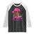 In October We Wear Pink Raglan Shirt Black Women Breast Cancer Awareness - Wonder Print Shop