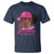 In October We Wear Pink T Shirt Black Women Breast Cancer Awareness - Wonder Print Shop
