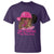 In October We Wear Pink T Shirt Black Women Breast Cancer Awareness - Wonder Print Shop
