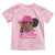 In October We Wear Pink Toddler T Shirt Black Women Breast Cancer Awareness - Wonder Print Shop
