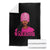 African American Warrior Breast Cancer Throw Blanket Pink Ribbon - Wonder Print Shop