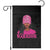 African American Warrior Breast Cancer Garden Flag Pink Ribbon - Wonder Print Shop