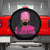 African American Warrior Breast Cancer Spare Tire Cover Pink Ribbon - Wonder Print Shop