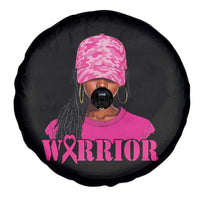 African American Warrior Breast Cancer Spare Tire Cover Pink Ribbon - Wonder Print Shop
