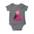 African American Warrior Breast Cancer Baby Onesie Pink Ribbon - Wonder Print Shop
