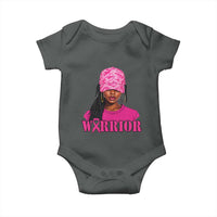 African American Warrior Breast Cancer Baby Onesie Pink Ribbon - Wonder Print Shop