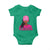 African American Warrior Breast Cancer Baby Onesie Pink Ribbon - Wonder Print Shop