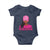 African American Warrior Breast Cancer Baby Onesie Pink Ribbon - Wonder Print Shop