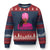 African American Warrior Breast Cancer Ugly Christmas Sweater Pink Ribbon - Wonder Print Shop