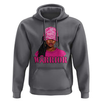 African American Warrior Breast Cancer Hoodie Pink Ribbon - Wonder Print Shop