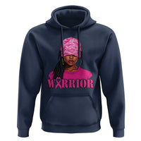 African American Warrior Breast Cancer Hoodie Pink Ribbon - Wonder Print Shop
