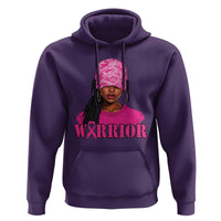 African American Warrior Breast Cancer Hoodie Pink Ribbon - Wonder Print Shop