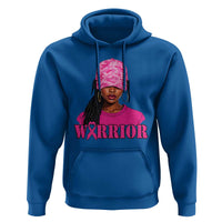 African American Warrior Breast Cancer Hoodie Pink Ribbon - Wonder Print Shop