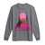 African American Warrior Breast Cancer Long Sleeve Shirt Pink Ribbon - Wonder Print Shop