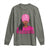 African American Warrior Breast Cancer Long Sleeve Shirt Pink Ribbon - Wonder Print Shop