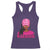 African American Warrior Breast Cancer Racerback Tank Top Pink Ribbon - Wonder Print Shop