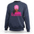 African American Warrior Breast Cancer Sweatshirt Pink Ribbon - Wonder Print Shop