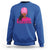 African American Warrior Breast Cancer Sweatshirt Pink Ribbon - Wonder Print Shop