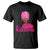African American Warrior Breast Cancer T Shirt Pink Ribbon - Wonder Print Shop