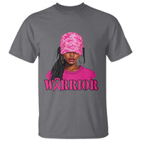 African American Warrior Breast Cancer T Shirt Pink Ribbon - Wonder Print Shop