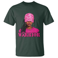 African American Warrior Breast Cancer T Shirt Pink Ribbon - Wonder Print Shop