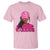 African American Warrior Breast Cancer T Shirt Pink Ribbon - Wonder Print Shop