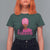 African American Warrior Breast Cancer T Shirt For Women Pink Ribbon - Wonder Print Shop