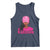 African American Warrior Breast Cancer Tank Top Pink Ribbon - Wonder Print Shop