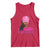 African American Warrior Breast Cancer Tank Top Pink Ribbon - Wonder Print Shop