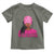 African American Warrior Breast Cancer Toddler T Shirt Pink Ribbon - Wonder Print Shop