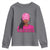African American Warrior Breast Cancer Youth Sweatshirt Pink Ribbon - Wonder Print Shop