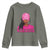 African American Warrior Breast Cancer Youth Sweatshirt Pink Ribbon - Wonder Print Shop