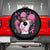 African American Fighter Breast Cancer Awareness Spare Tire Cover Pink Ribbon - Wonder Print Shop