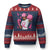 African American Fighter Breast Cancer Awareness Ugly Christmas Sweater Pink Ribbon - Wonder Print Shop