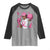 African American Fighter Breast Cancer Awareness Raglan Shirt Pink Ribbon - Wonder Print Shop
