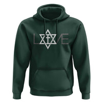 Love Jewish Messianic Christian Cross Star Of David Hoodie - Wonder Print Shop