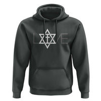 Love Jewish Messianic Christian Cross Star Of David Hoodie - Wonder Print Shop
