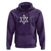 Love Jewish Messianic Christian Cross Star Of David Hoodie - Wonder Print Shop