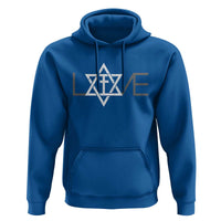Love Jewish Messianic Christian Cross Star Of David Hoodie - Wonder Print Shop