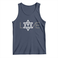 Love Jewish Messianic Christian Cross Star Of David Tank Top - Wonder Print Shop