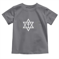 Love Jewish Messianic Christian Cross Star Of David Toddler T Shirt - Wonder Print Shop