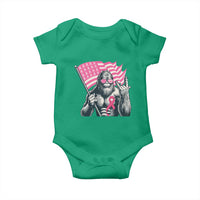 Funny Bigfoot Breast Cancer Awareness Baby Onesie Sasquatch Pink Ribbon - Wonder Print Shop