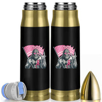 Funny Bigfoot Breast Cancer Awareness Bullet Tumbler Sasquatch Pink Ribbon - Wonder Print Shop
