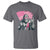 Funny Bigfoot Breast Cancer Awareness T Shirt Sasquatch Pink Ribbon - Wonder Print Shop