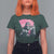 Funny Bigfoot Breast Cancer Awareness T Shirt For Women Sasquatch Pink Ribbon - Wonder Print Shop